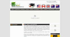 Desktop Screenshot of firstconnectabroad.com